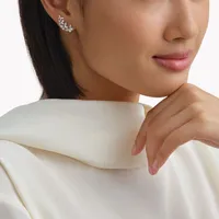 Earrings Asymmetrical Pavé Diamond Butterfly — thumbnail 2