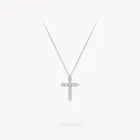 Подвеска Round Diamond Cross Mini — thumbnail 1