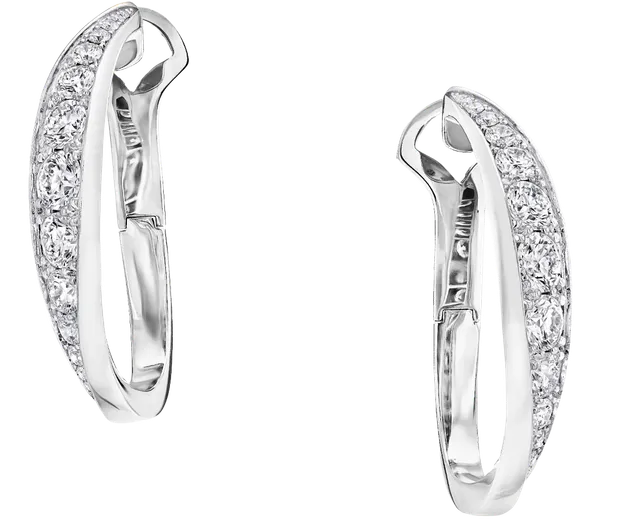 Náušnice Spiral Diamond