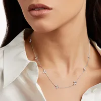 Necklace Pavé Butterfly Diamond Petite — thumbnail 2