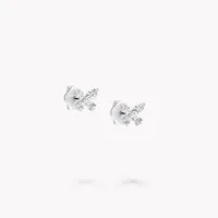 Earrings Classic Butterfly Diamond Petite Stud — thumbnail 3