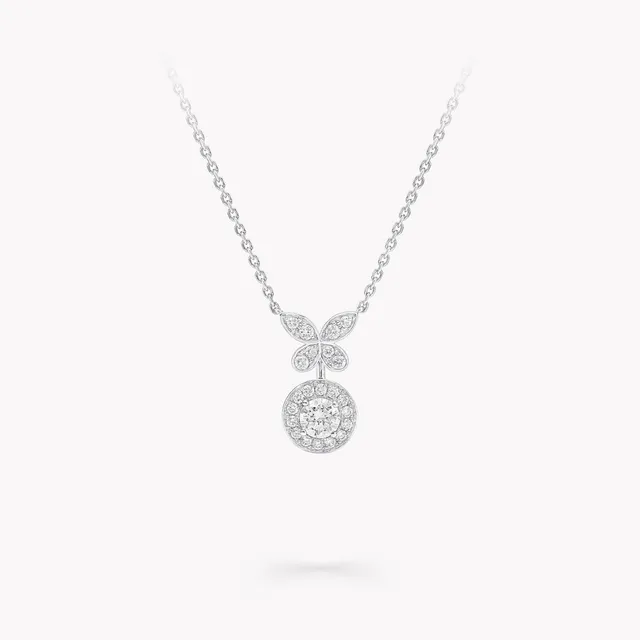 Anhänger Butterfly Round Diamond