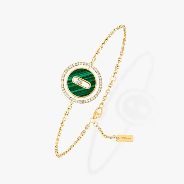 Браслет Lucky MOVE Malachite Small