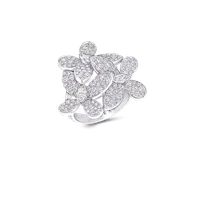 Кольцо Triple Pavé Butterfly Diamond Small — thumbnail 1