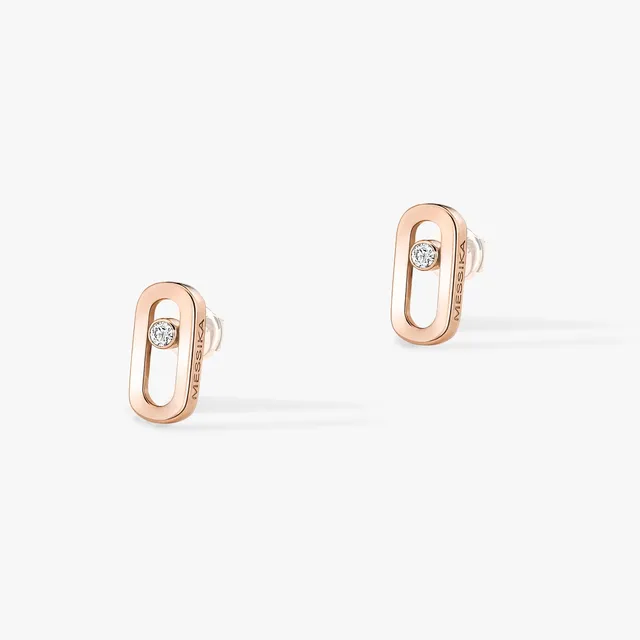 Серьги GOLD MOVE UNO