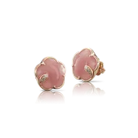 Ohrringe Petit Joli' Pink Chalcedony