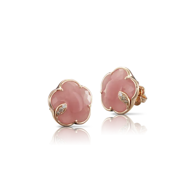 Серьги Petit Joli' Pink Chalcedony