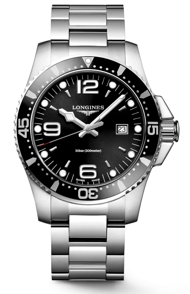 HYDROCONQUEST BLACK 44mm