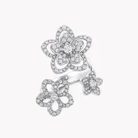 Кольцо Wild Flower Triple Diamond — thumbnail 1