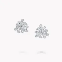 Ohrringe Triple Pavé Butterfly Diamond Mini Stud — thumbnail 1