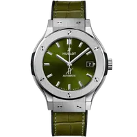 Classic Fusion Titanium Green 38MM