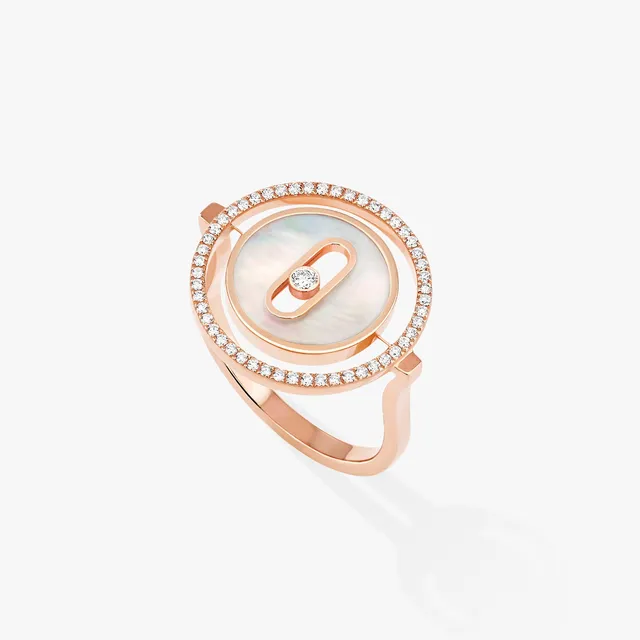 Prsten LUCKY MOVE mother-of-pearl small