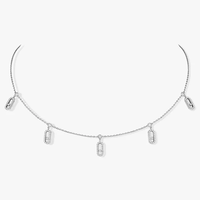 Choker MOVE UNO PAVÉ DROP