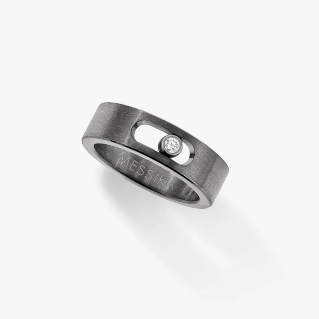 Prsten MOVE Titanium Graphite Small