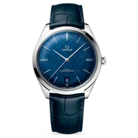 TRÉSOR OMEGA CO‑AXIAL MASTER CHRONOMETER 40 MM blue dial