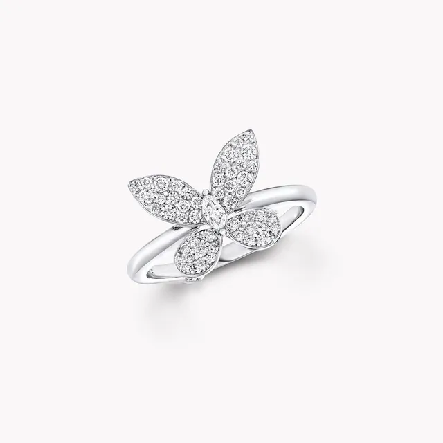 Prsten Pavé Butterfly Diamond Small
