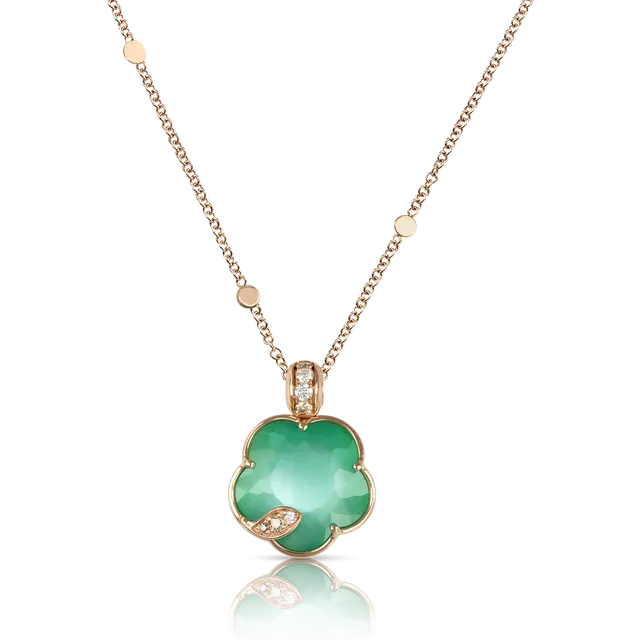 Колье Petite Joli Green Agate