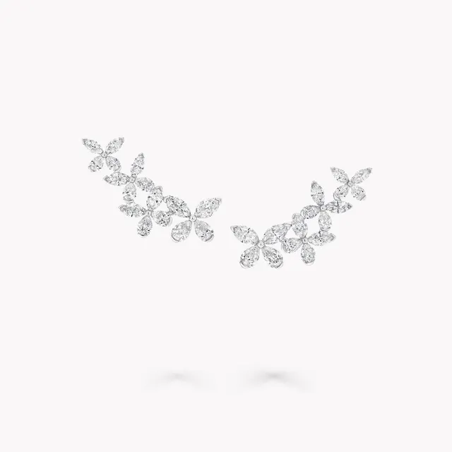 Серьги Classic Butterfly Petite Diamond 