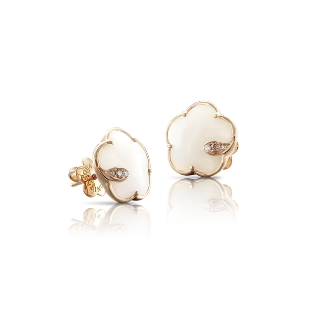 Серьги Petit Joli' White Agate