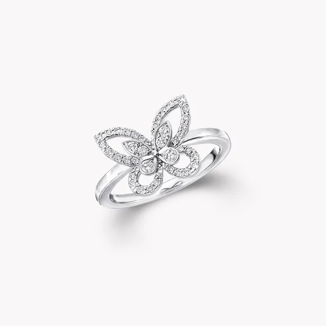 Ring Mini Butterfly Motif