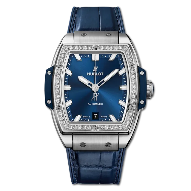 Spirit of Big Bang Titanium Blue Diamonds