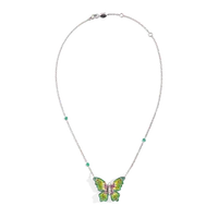 Колье Nymphalia Malachite
