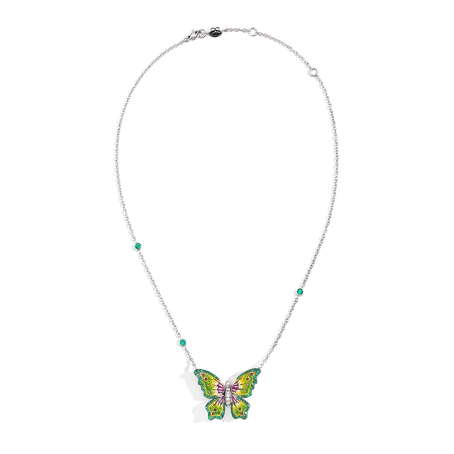 Necklace Nymphalia Malachite