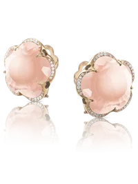 Серьги BON TON PINK Quartz