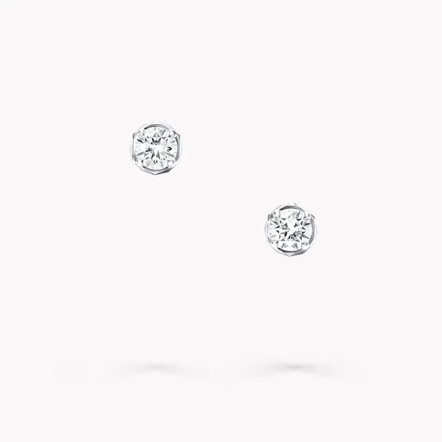 Серьги Laurence Graff Signature Diamond Stud