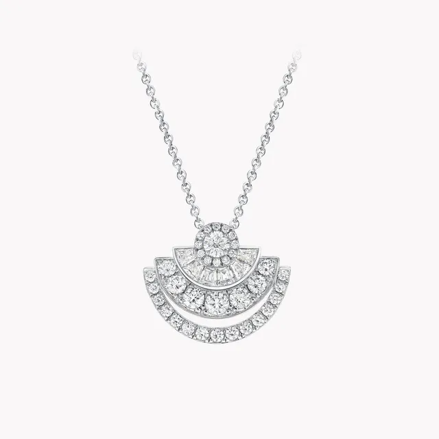 Подвеска Night Moon Baguette Cut Diamond