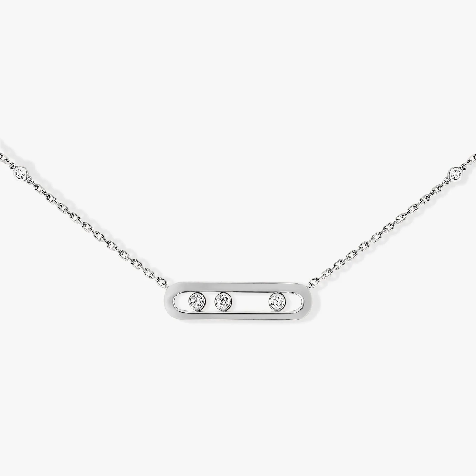 Necklace Baby Move White — 1