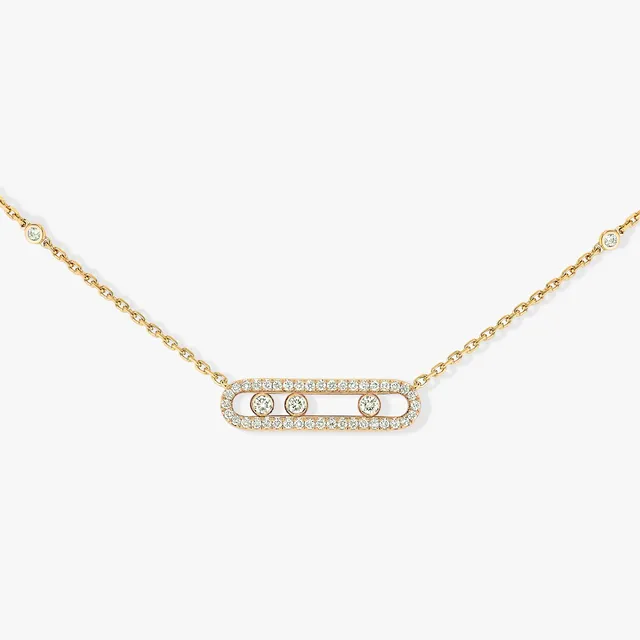 Колье Baby move pavé Yellow