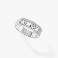 Ring Move Noa Pavé White — thumbnail 1