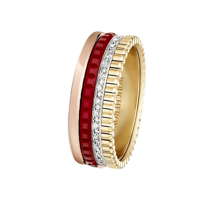 Кольцо Quatre RED Edition Small