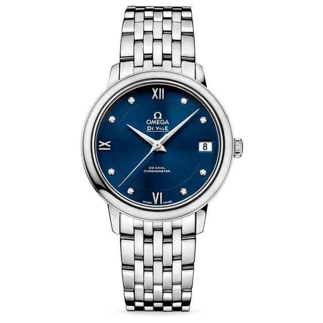 PRESTIGE CO‑AXIAL 32.7 MM blue dial