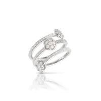 Ring Figlia Dei Fiori white gold