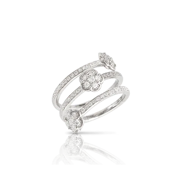 Prsten Figlia Dei Fiori white gold