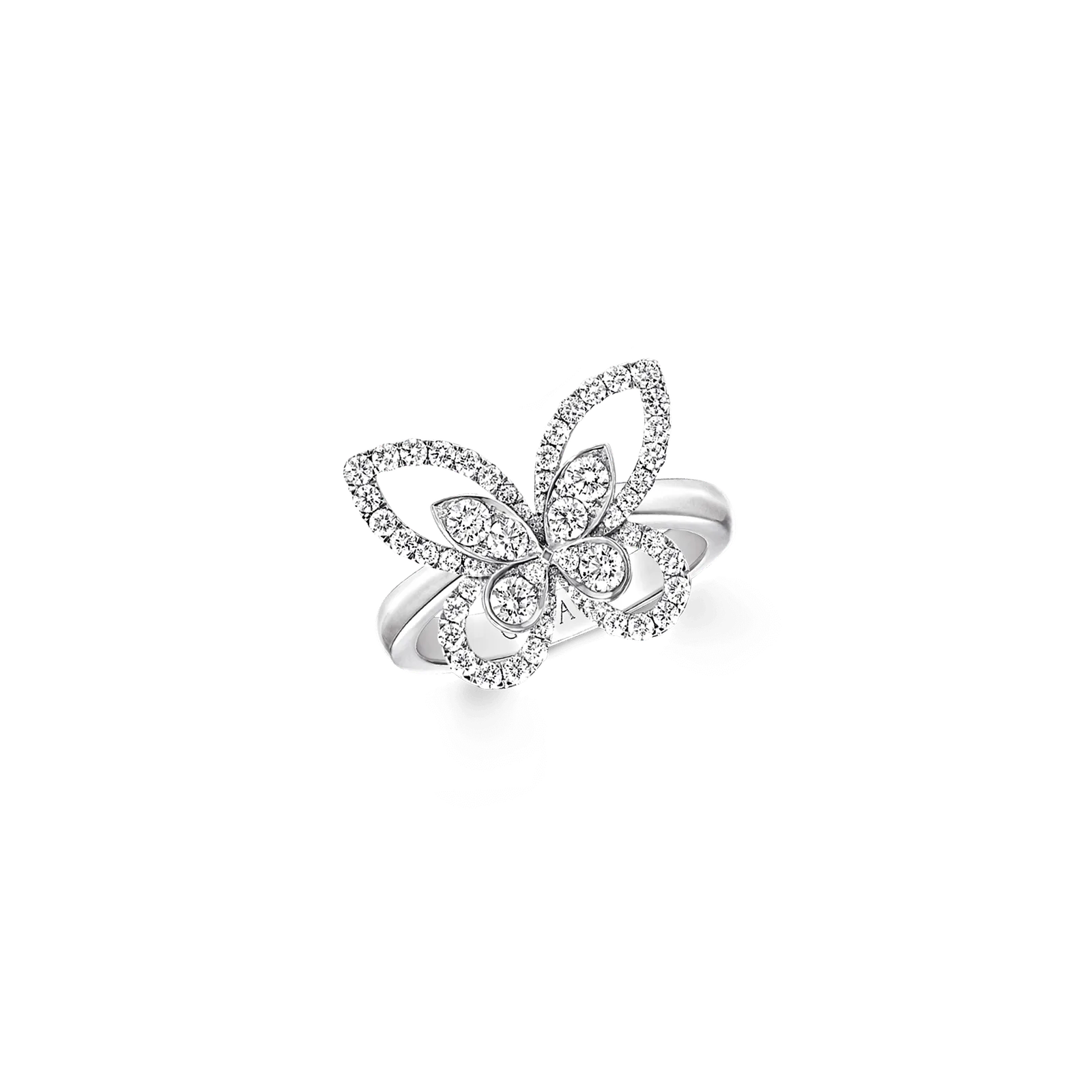 Prsten Butterfly Silhouette — 1