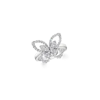 Prsten Butterfly Silhouette