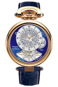 The Orbis Mundi Blue Guilloché