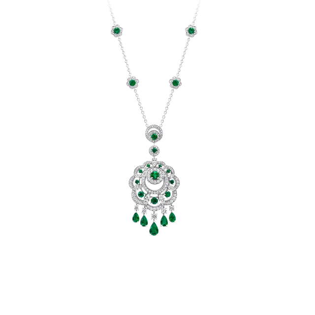 Подвеска Emerald Sunburst