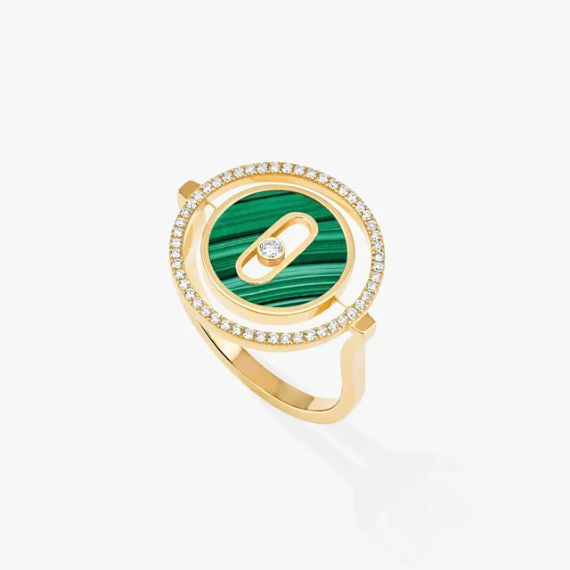 Prsten Lucky MOVE Malachite Small