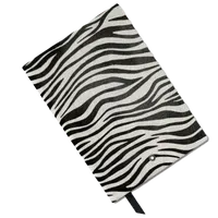 Kožený blok Animal Print Zebra