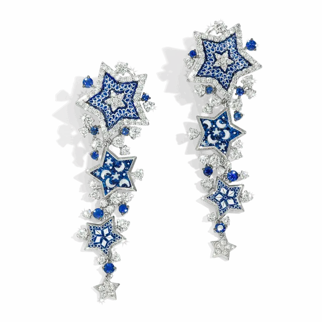 Earrings Etoile Night