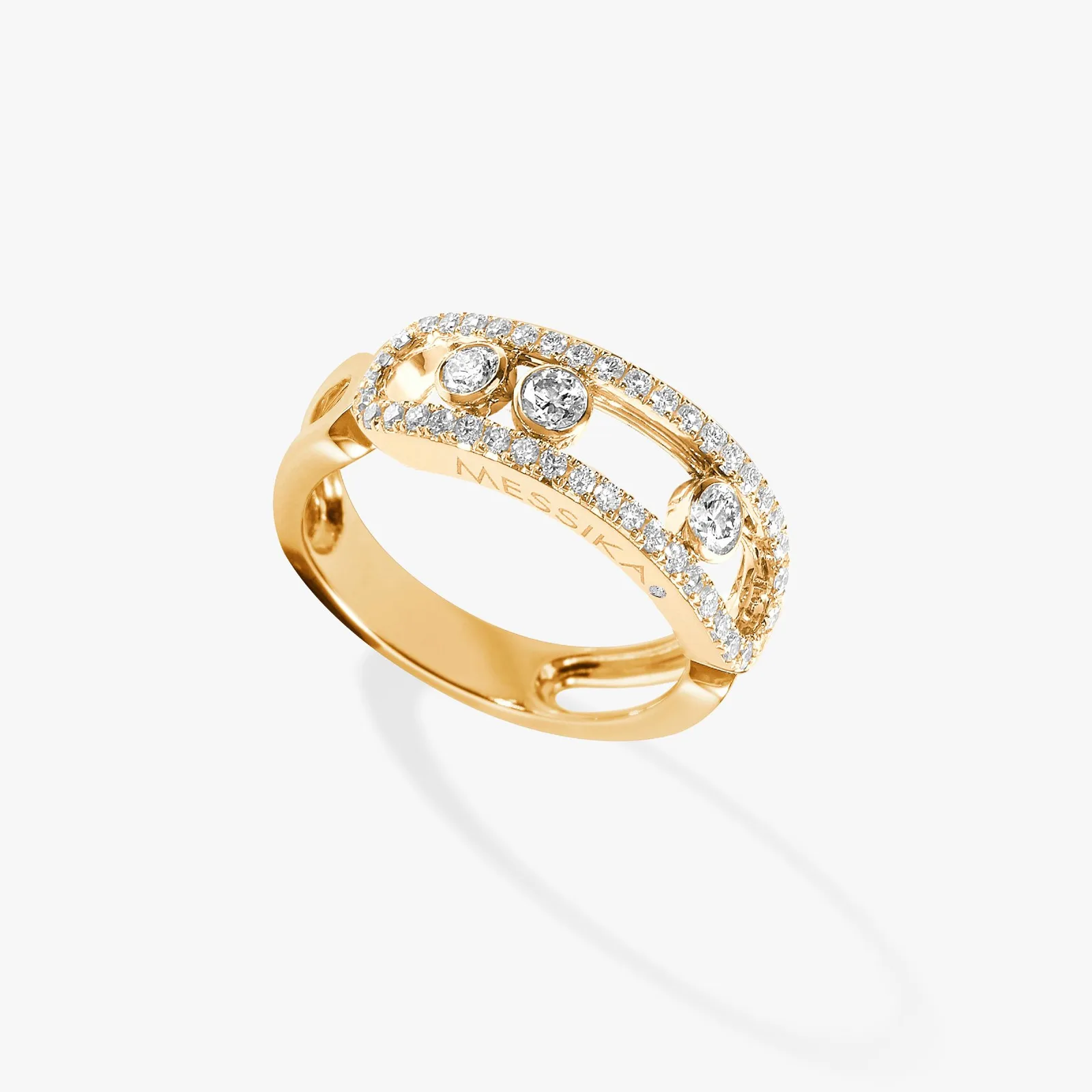 Ring Move Classic Pavé Yellow — 1