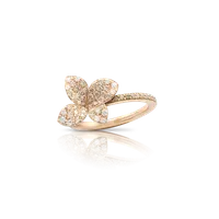 Ring Petit Garden White AND Champagne Diamonds — thumbnail 1