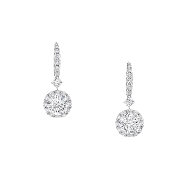Серьги Icon Round Diamond