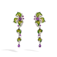 Earrings Iris Mauve