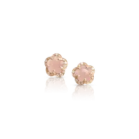 Ohrringe Figlia Dei Fiori Pink Chalcedony — thumbnail 1