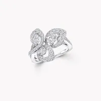 Кольцо Peony Diamond Cluster